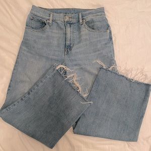 Levi’s Mile High Wide Leg Crop Jeans